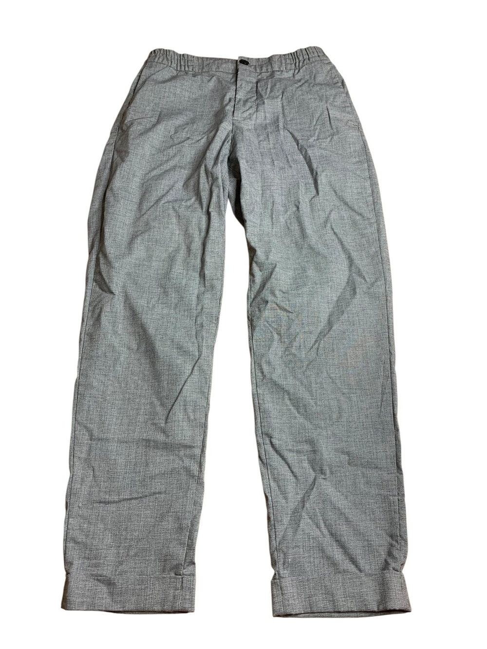 H&M Grey Slim Fit Chino Trousers Dress Pants Size 32R